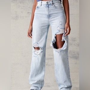 Nwt Pacsun 90s boyfriend light blue jeans
